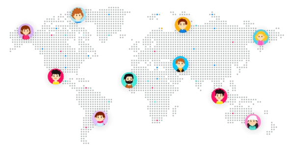 Map for earning money online